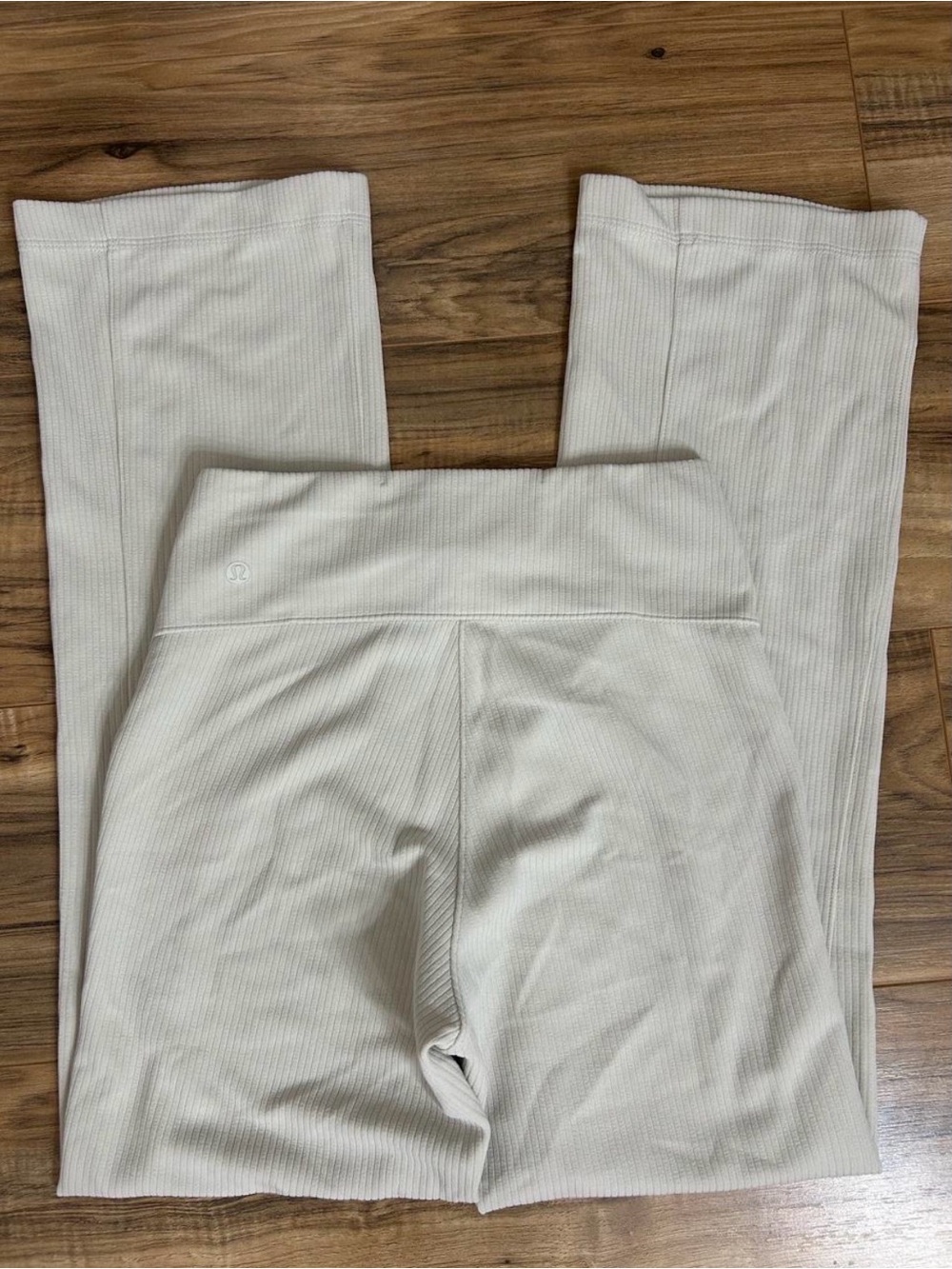 lululemon ribbed flared pants